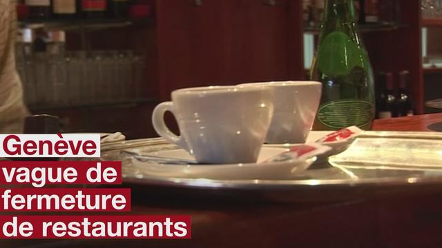 Vague de fermeture de restaurants a Geneve