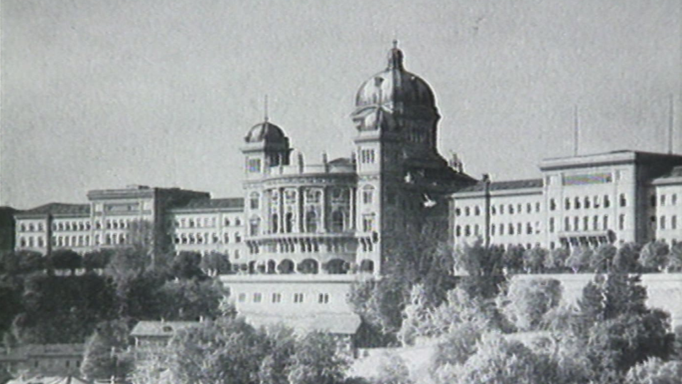 Le Palais fédéral à Berne. [RTS]