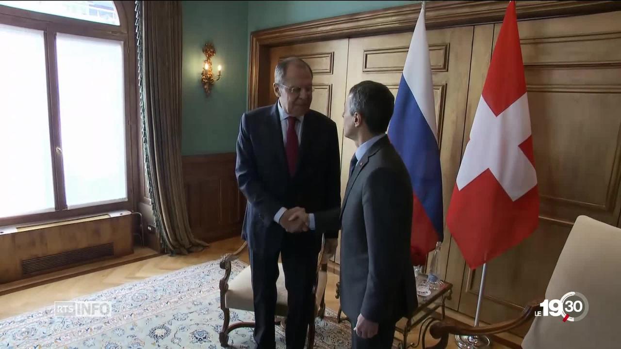 Rencontre Cassis-Lavrov : volonté d’apaisement entre Suisse et Russie