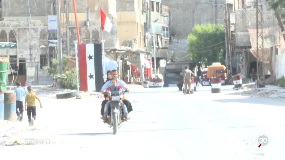 En Syrie, la Douma dans la Ghouta orientale n'est plus qu'un champ de ruines