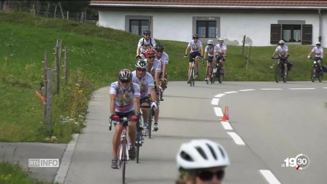 La Brévine-Grono: une course à vélo de 333km pour parler du réchauffement climatique