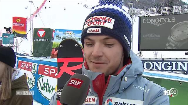 Semaine de rêve pour Loïc Meillard. Deux podiums en deux jours pour le skieur valaisan d'origine neuchâteloise.
