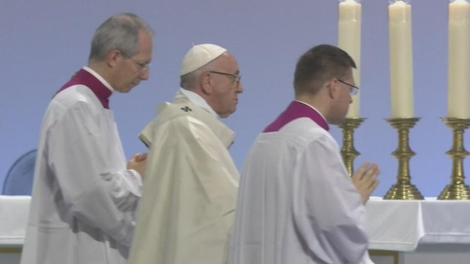 Extrait du sermon du pape François à Palexpo.