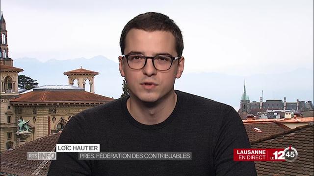 Des contribuables vaudois s'organisent en association pour demander une baisse d'impôt. Entretien avec Loïc Hautier, président de la Fédération des contribuables