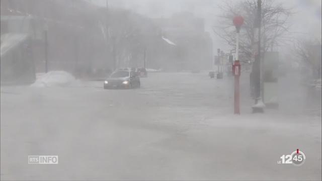 Une tempête balaie la côte Est des Etats-Unis