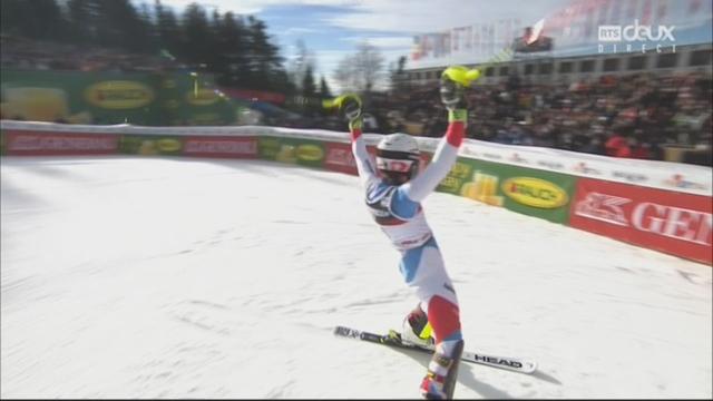 Zagreb (CRO), slalom féminin, 1re manche: Wendy Holdener (SUI)