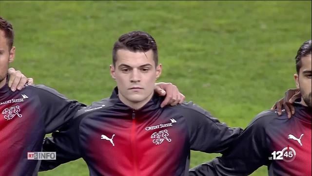 Football: coup de frayeur pour l’équipe de Suisse après la blessure de Granit Xhaka à l’entraînement