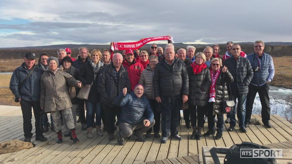 Football, avant- Islande-Suisse: 33 membres du fan club tessinois de Lumino ont fait le déplacement en Islande