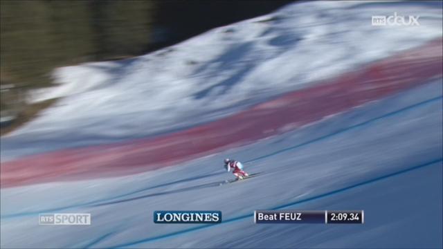 Ski alpin-Descente du Lauberhorn: victoire de Beat Feuz