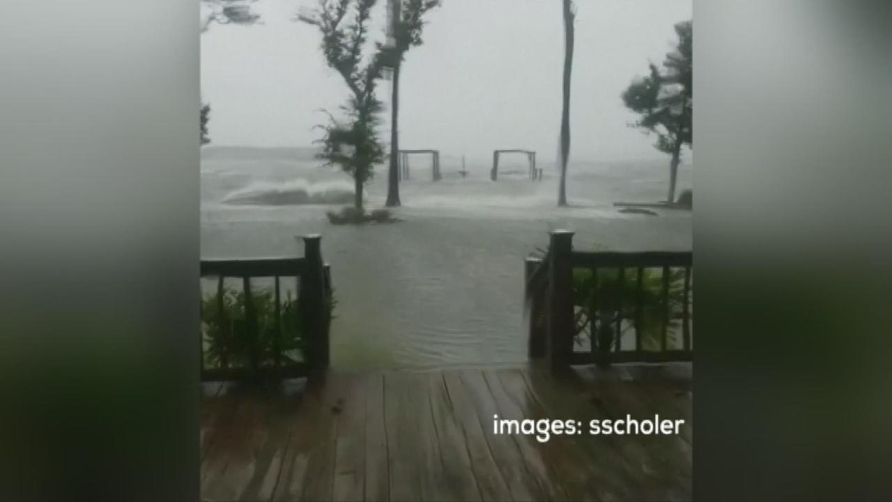 L'ouragan Florence a atteint les côtes américaines
