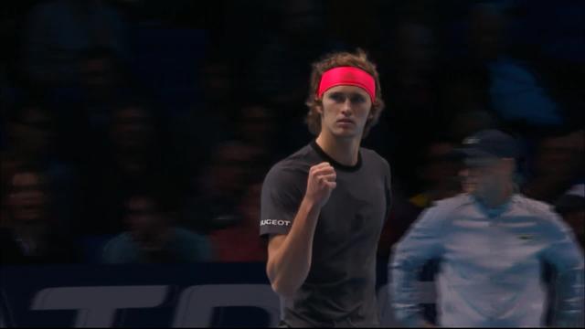 1-2, R.Federer (SUI) - A.Zverev (ALL) (5-7): Federer perd le premier set