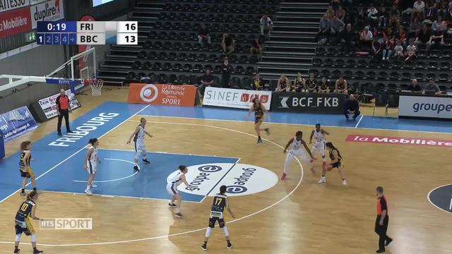 Basketball - LNA (finale): Elfic Fribourg - Troistorrents (63-60)