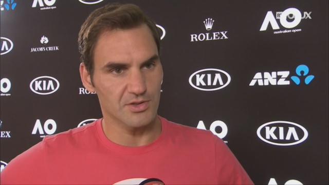 Tennis - Open d'Australie: Federer remporte son premier match en 1h39