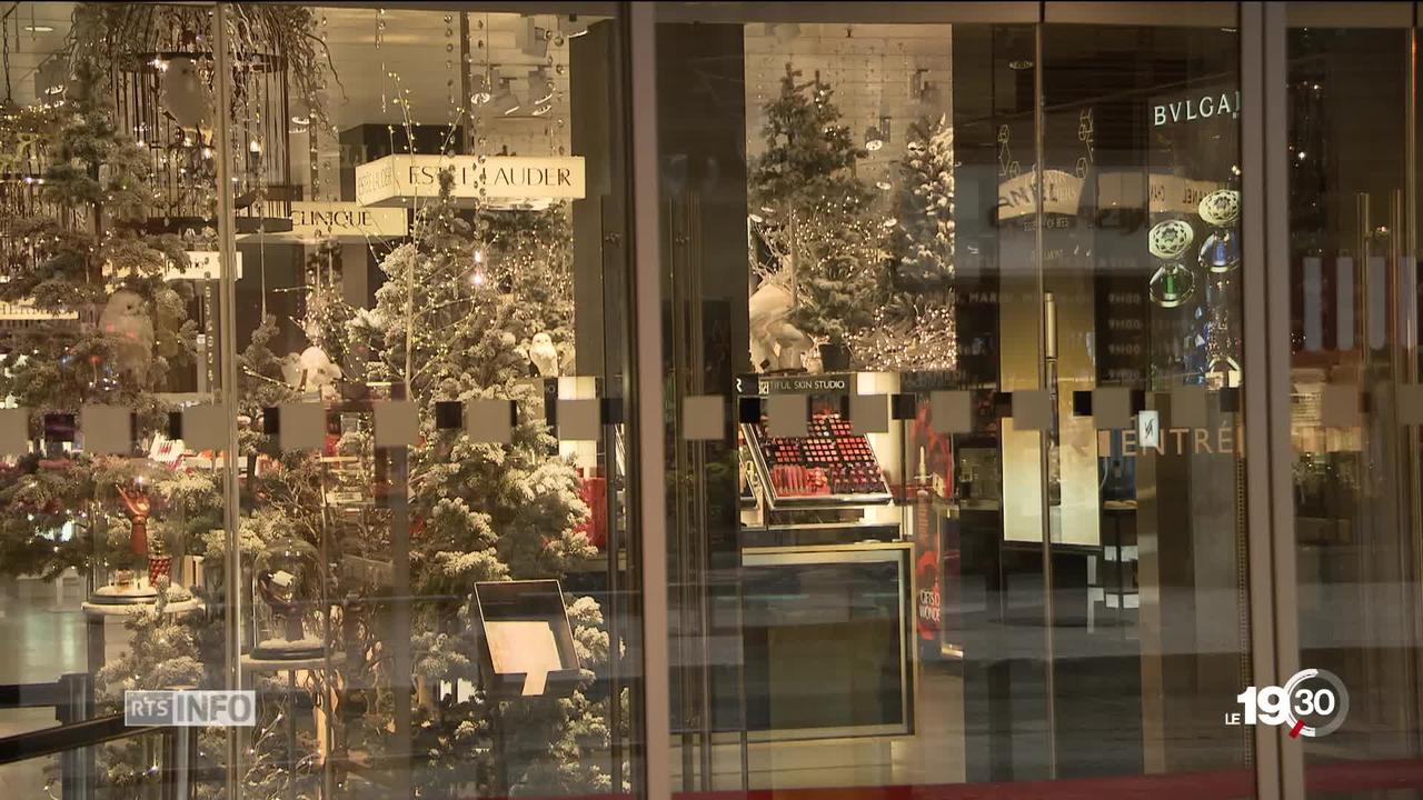 Les magasins romands n'ont pas pu tous ouvrir le dimanche avant Noël