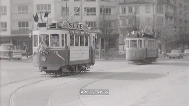 FR : Il y a 50 ans, le tram disparaissait de Fribourg