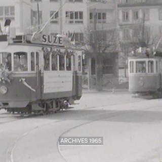 FR : Il y a 50 ans, le tram disparaissait de Fribourg