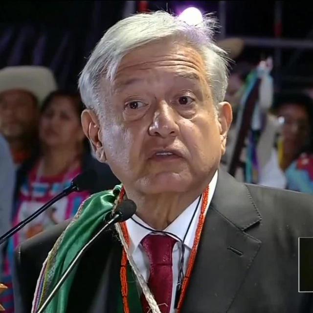 Le nouveau président mexicain Andrés Manuel López Obrador a été intronisé