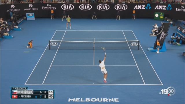 Open d'Australie: voie royale pour Federer