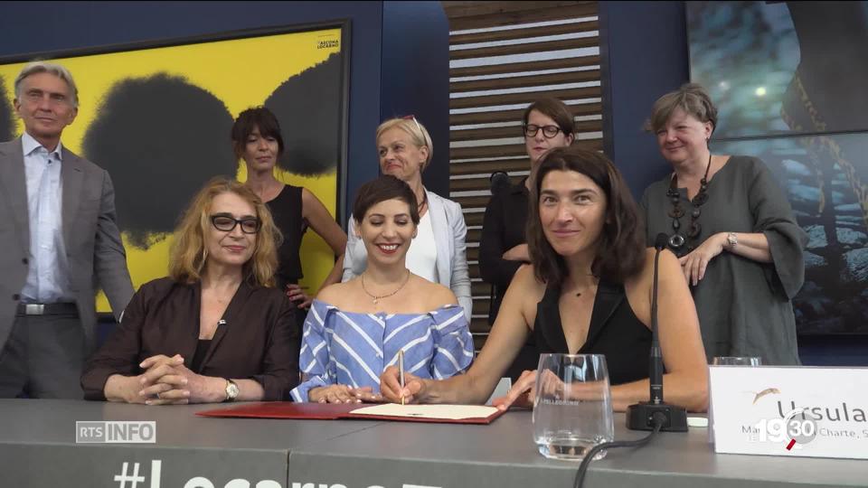 Pour lutter contre la sous-représentation des femmes dans le cinéma, le festival de Locarno signe une charte promettant l'égalité