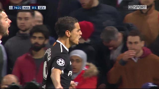 1-8e de finale, Manchester United – Séville (0-1): 74e Ben Yedder