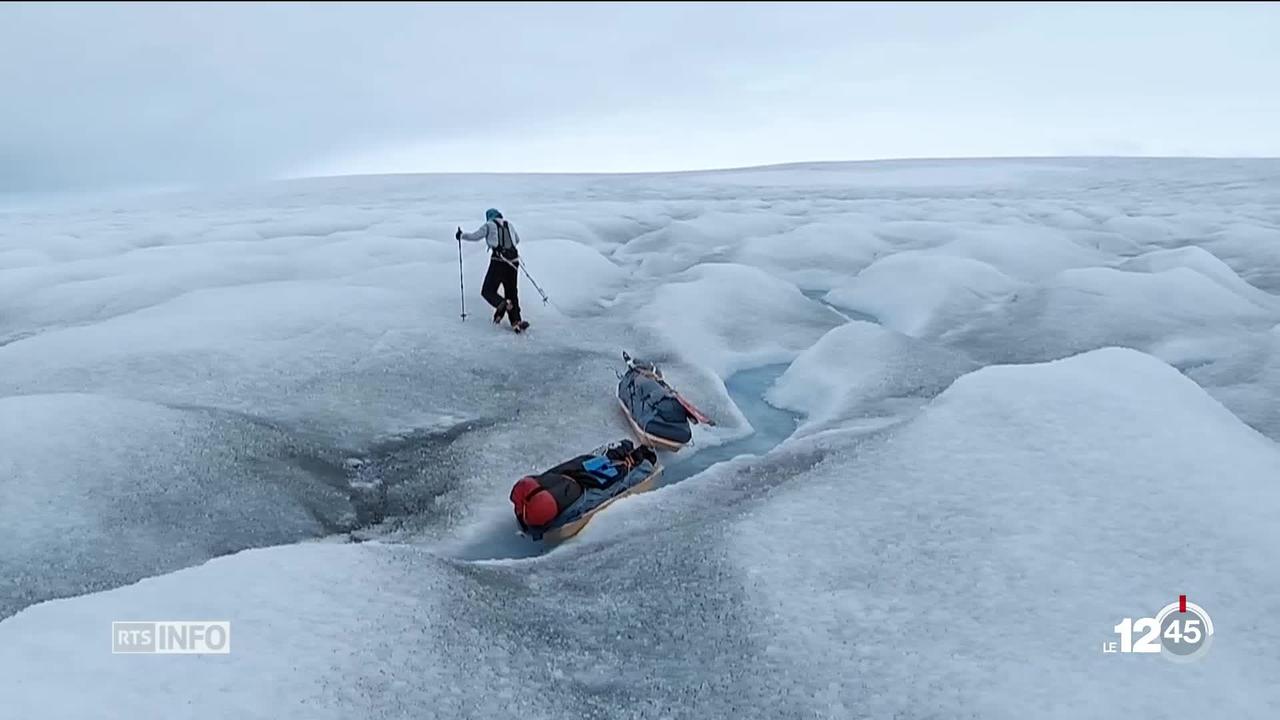 Un américain traverse l'Antarctique en solo et sans assistance.