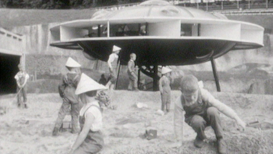 La Vallée de la Jeunesse à Lausanne en 1964.