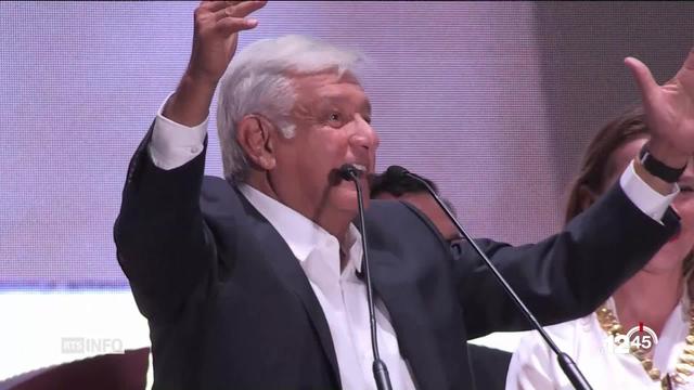 Au Mexique, le candidat de gauche Lopez Obrador remporte l'élection présidentielle