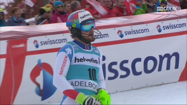Adelboden (SUI), slalom masculin, 2e manche: Luca Aerni (SUI)