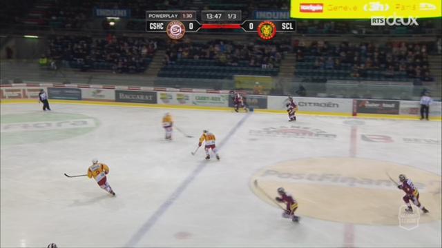 Hockey-NL, 36e journée: Genève - Langnau (4-2)