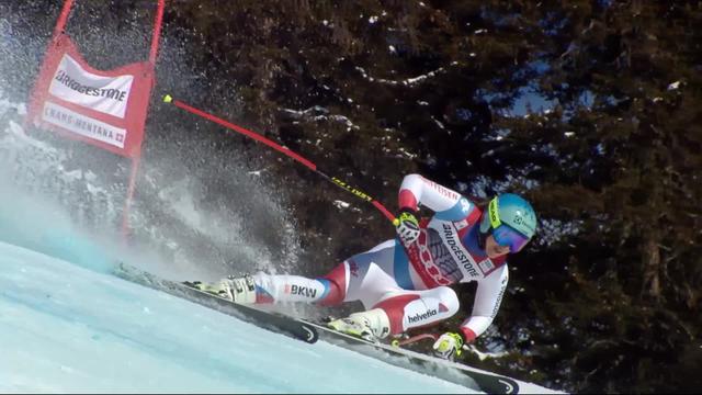 Crans-Montana (SUI), combiné alpin dames, 1re manche: Wendy Holdener (SUI)