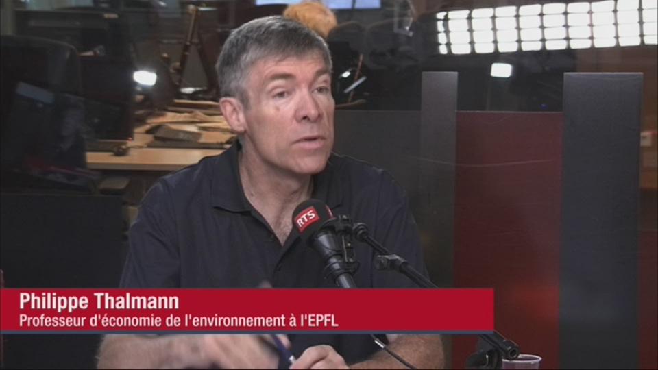 Initiative populaire pour la fin des énergies fossiles: interview de Philippe Thalmann (vidéo)