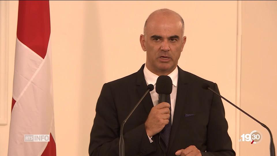 Alain Berset en visite d'Etat au Liban. A l'ordre du jour, la question du sort des réfugiés syriens.