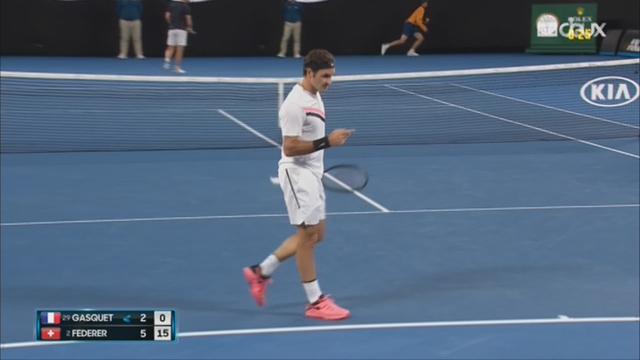 Tennis - Open Australie: Roger Federer se qualifie pour les 8e