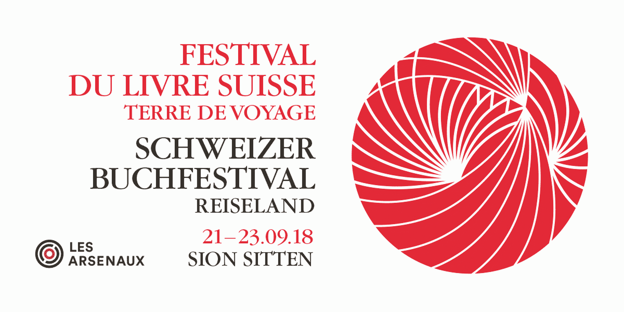 L'affiche du festival [festivaldulivresuisse.ch - DR]