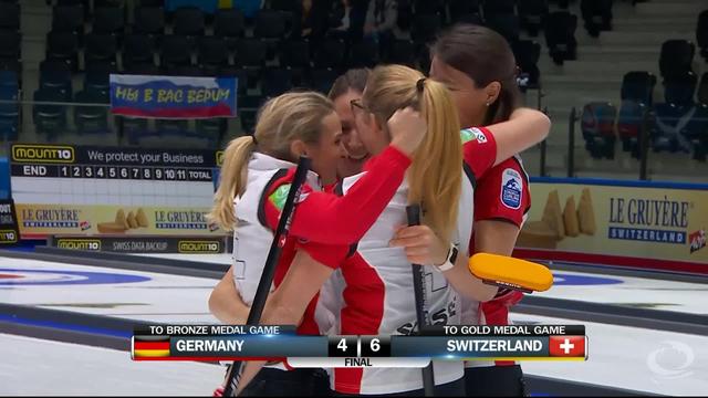 1-2 finale dames, Suisse – Allemagne (4-6): la Suisse se qualifie pour la finale du championnat d’Europe
