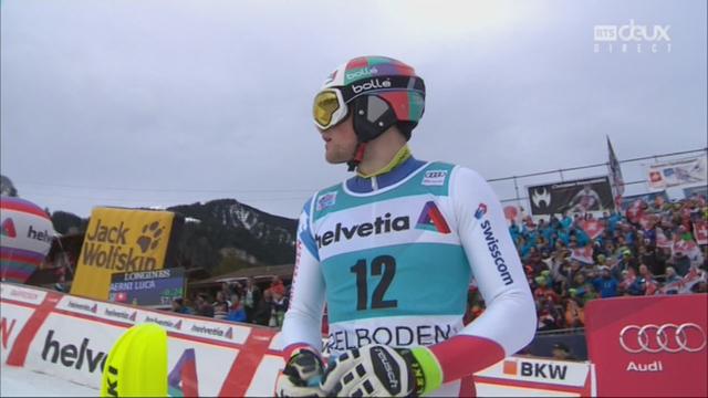Adelboden (SUI), slalom masculin, 2e manche: Daniel Yule (SUI)