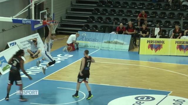 Basket - Finale des playoffs: Fribourg a remporté l'acte I de la face à Genève