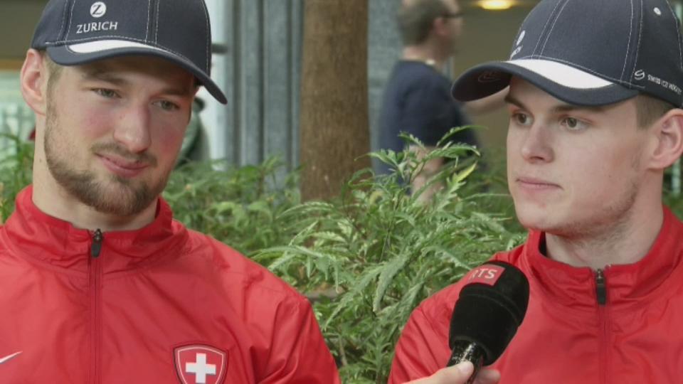 Hockey sur glace, interview croisée de Tristan Scherwey et Grégory Hofmann : partie 3