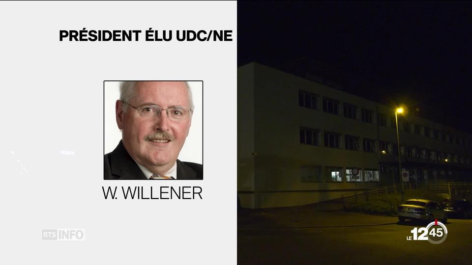 La section neuchâteloise de l'UDC a un nouveau président. Mais des désaccords sont déjà apparus.