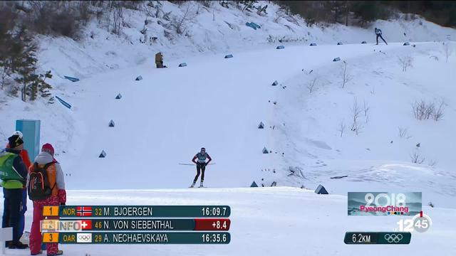 JO de Pyeongchang - Ski de fond: Nathalie von Siebenthal termine à la sixième place