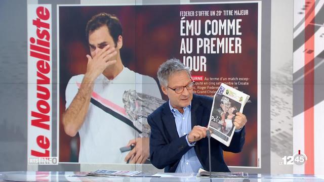 Hommage planétaire pour Roger Federer: la revue de presse de Pierre-Alain Dupuis