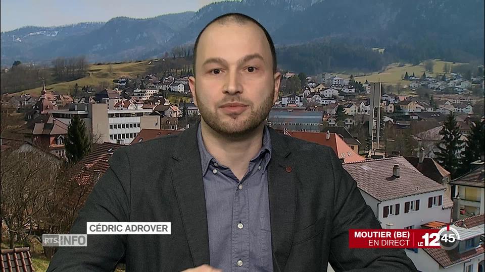 Affaire Queloz: le point avec Cédric Adrover à Moutier (BE)