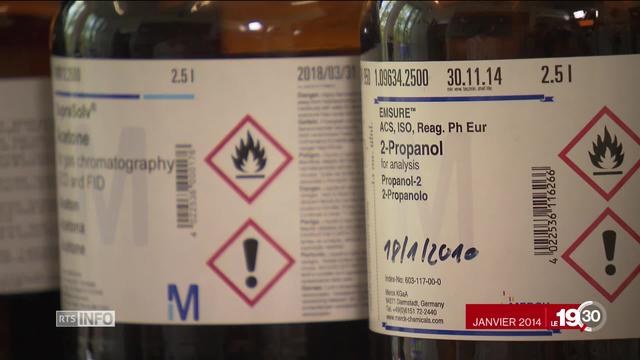 Suisse-Syrie: embarrassante exportation d'isopropanol