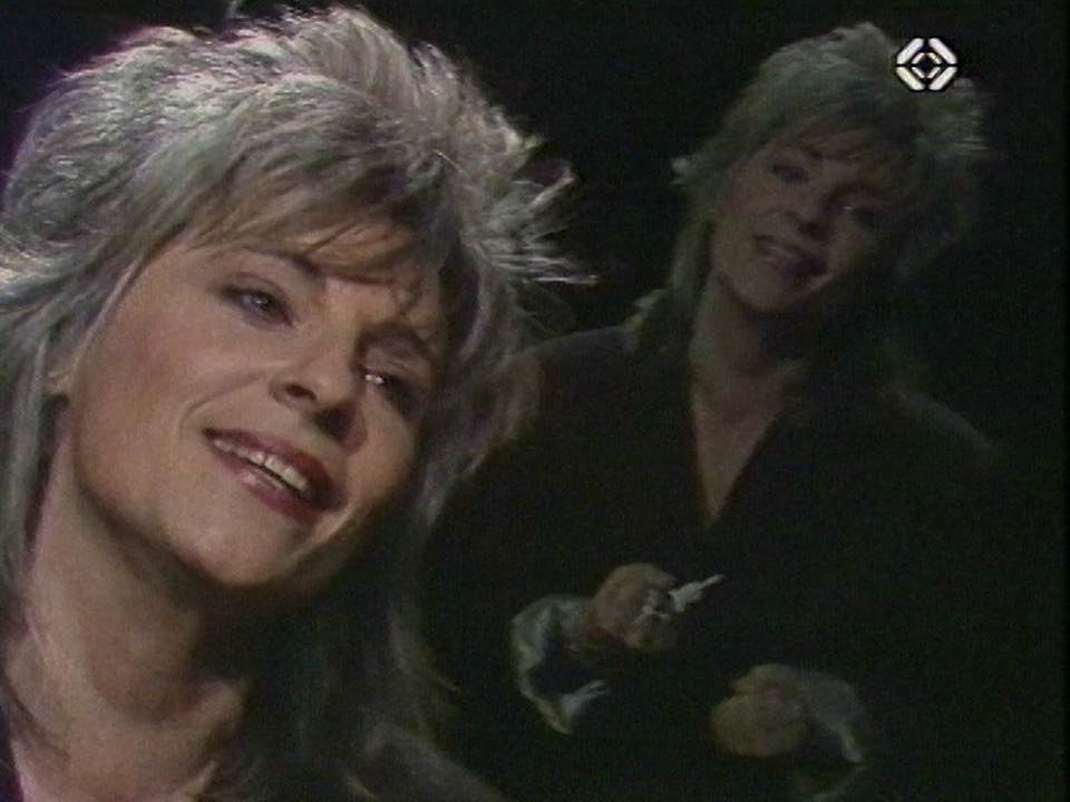 Catherine Lara en 1986. [RTS]