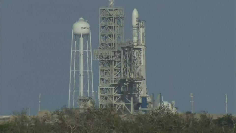 La fusée Falcon Heavy a décollé