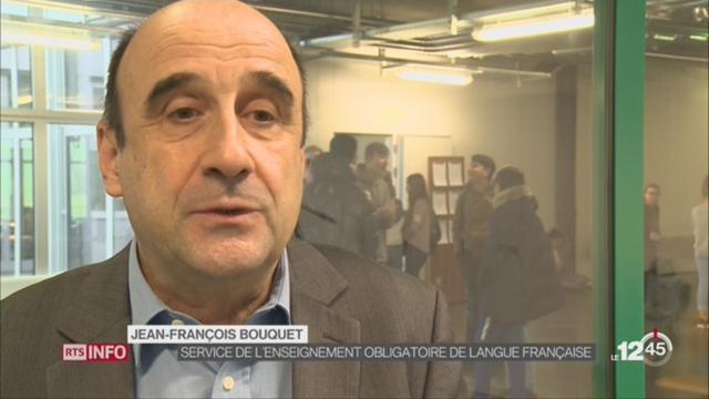 Filière bilingue à Morat (FR): réaction de Jean-François Bouquet, service de l'enseignement obligatoire de langue française