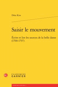 Dora Kiss, Saisir le mouvement, couverture [ed. Garnier]