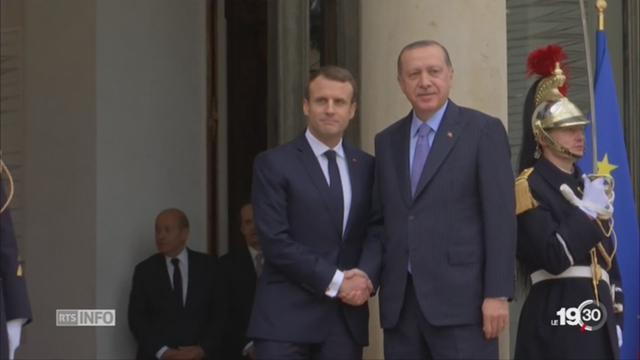 Diplomatie: Erdogan chez Macron, pour le commerce surtout