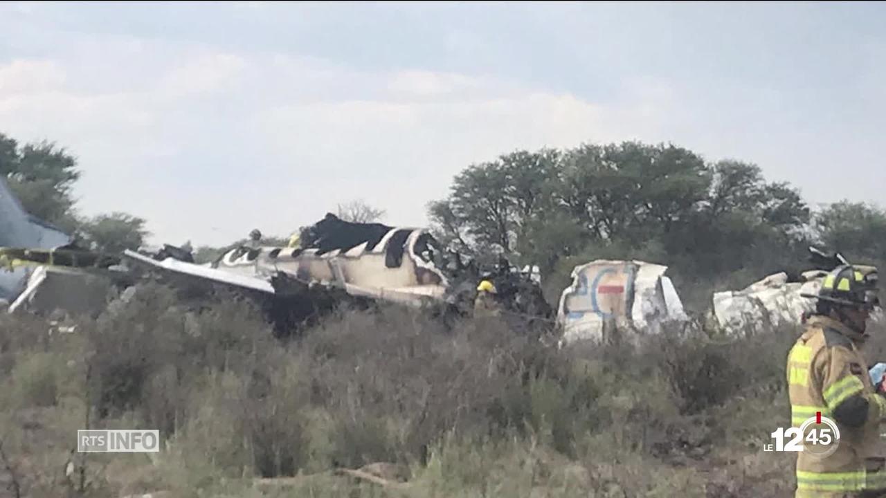 Crash aérien au Mexique: les 103 passagers transportés par Aeromexico sont sains et saufs