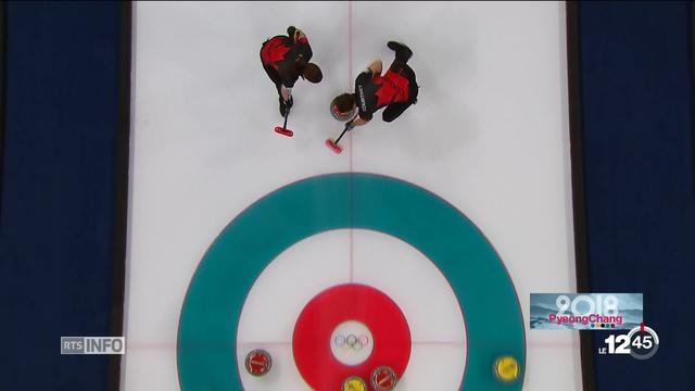 JO 2018 - Curling: les deux formations ont affronté le Canada